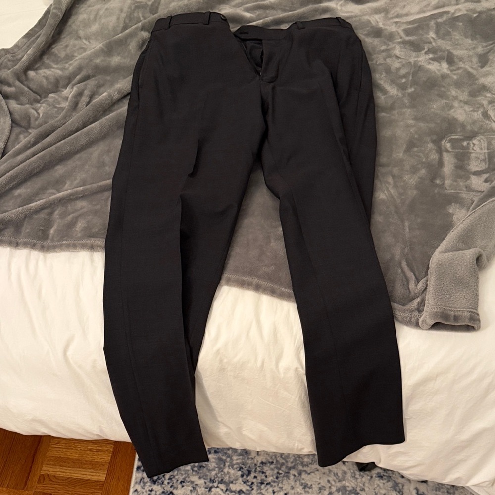 Brooks Brothers Men's Charcoal Dress Pants 34x32